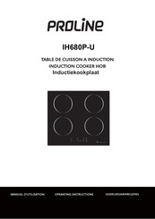 Proline IH680P-U Operating Instructions Manual