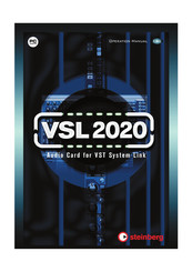 Steinberg VSL 2020 Operation Manual