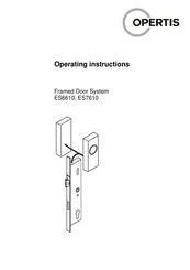 OPERTIS eLOCK ES6610 Operating Instructions Manual