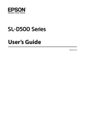 Epson SL-D560 User Manual