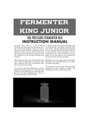 Keg King Fermenter King Junior Instruction Manual