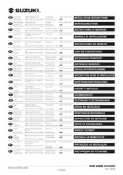 Suzuki 9921U-63T01-000 Installation Instructions Manual