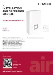 Hitachi ATW-YCC-03 Installation And Operation Manual