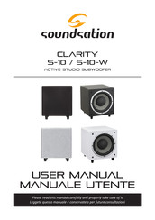 soundsation CLARITY S-10-W User Manual
