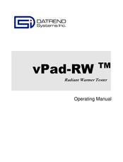 DATREND Systems vPad-RW Operating Manual