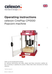 Celexon CinePop CP1000 Operating Instructions Manual