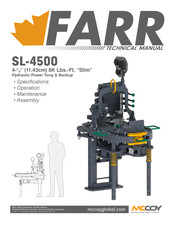 MCCOY FARR SL-4500 Technical Manual