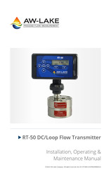 AW-Lake RT-50 Installation Operating & Maintenance Manual