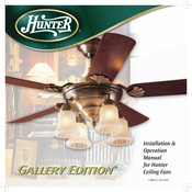 Hunter Gallery Edition Installation & Operation Manual