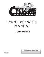 Crary CYCLONE 9500 Owner's & Parts Manual