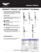Vollrath BCO-1 Operator's Manual