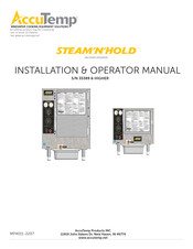 AccuTemp STEAM'N'HOLD Installation & Operator's Manual