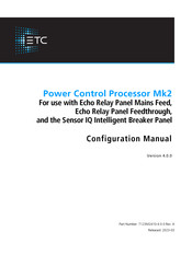 Etc Power Control Processor Mk2 Configuration Manual