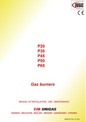 CIB UNIGAS P30 Installation Manual