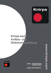 Knirps Apoll 9021290 Assembly Instructions And User's Manual