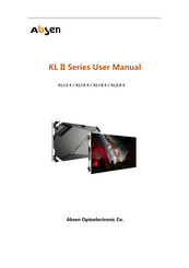 Absen KL2.5 II User Manual