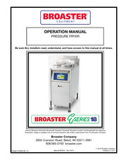 Broaster G Series Manuals | ManualsLib