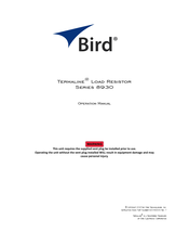 BIRD Termaline 8932-115 Operation Manual