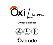 Overade Oxi Lum Owner's Manual