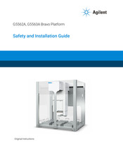 Agilent Technologies G5563A Safety And Installation Manual