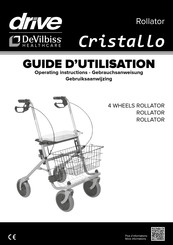 Drive Devilbiss HEALTHCARE Cristallo Operating Instructions Manual