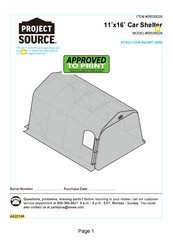 Project Source 05535029 Manual