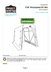 Project Source 05535027 Manual