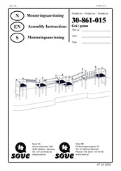 Sove 30-861-015 Assembly Instructions Manual