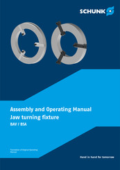 SCHUNK BSA Assembly And Operating Manual