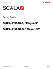 Scala SMPA-R1505G-D Setup Manual