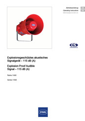 Stahl C&S YA90 Series Operating Instructions Manual