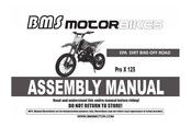 BMS EPA Pro X 125 Assembly Manual