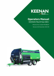 Alltech KEENAN MechFiber380+ Operator's Manual