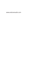 andover One E User Manual