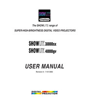 Digital Projection SHOWlite 4000gv User Manual