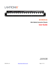 Lantronix M-MCR-01 User Manual