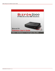 Bizfon 2000 User Manual