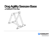 FormFit Dog Agility Seesaw Base Manual