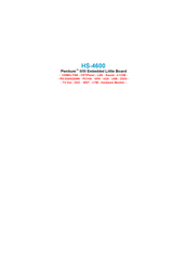 Boser HS-4600 Manual