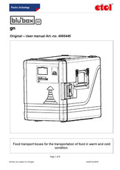 etol 4000445 User Manual