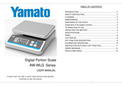 Yamato AW-WLG30 User Manual