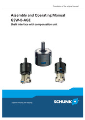 SCHUNK GSW-B-AGE Assembly And Operating Manual