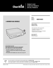 Char-Broil 463614023 Product Manual