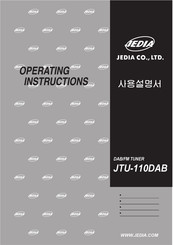 Jedia JTU-110DAB Operating Instructions Manual