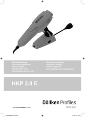 Dollken Profiles HKP 2.0 E Instruction Handbook Manual