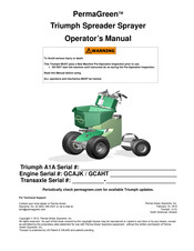 PermaGreen Supreme Triumph A1A Operator's Manual
