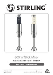 Stirling HSM-512-BB Instruction Manual