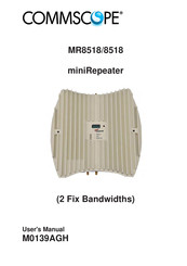 CommScope miniRepeater MR8518/8518 Mri Manuallines