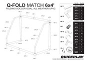 Quickplay Q-FOLD MATCH Assembly Instructions Manual