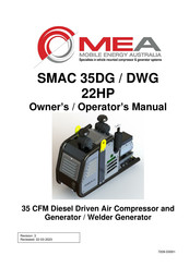 Mea SMAC 35DWG Owner's/Operator's Manual